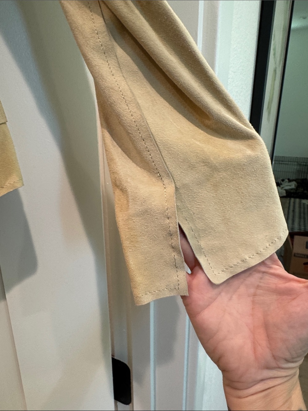 St John lightweight suede jacket 8 - Picture 6 of 6